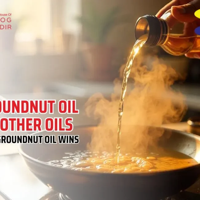 Groundnut Oil vs. Other Oils: Why Pure Groundnut Oil Wins