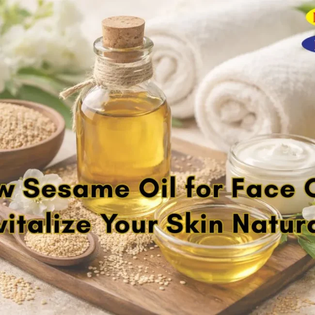 Sesame Oil For Face: Natural Skincare Benefits