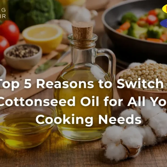 Top 5 Reasons to Choose Cottonseed Oil for Cooking