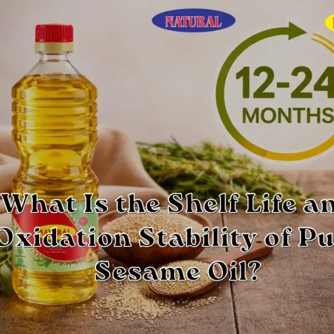 Pure Sesame Oil Shelf Life Guide