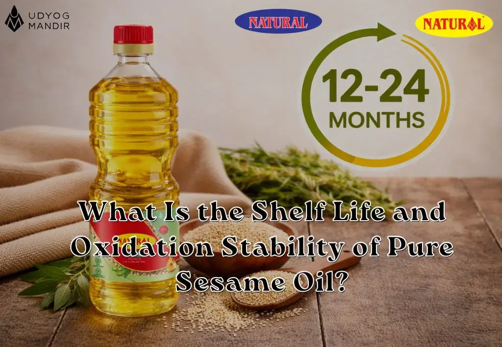 Pure Sesame Oil Shelf Life Guide